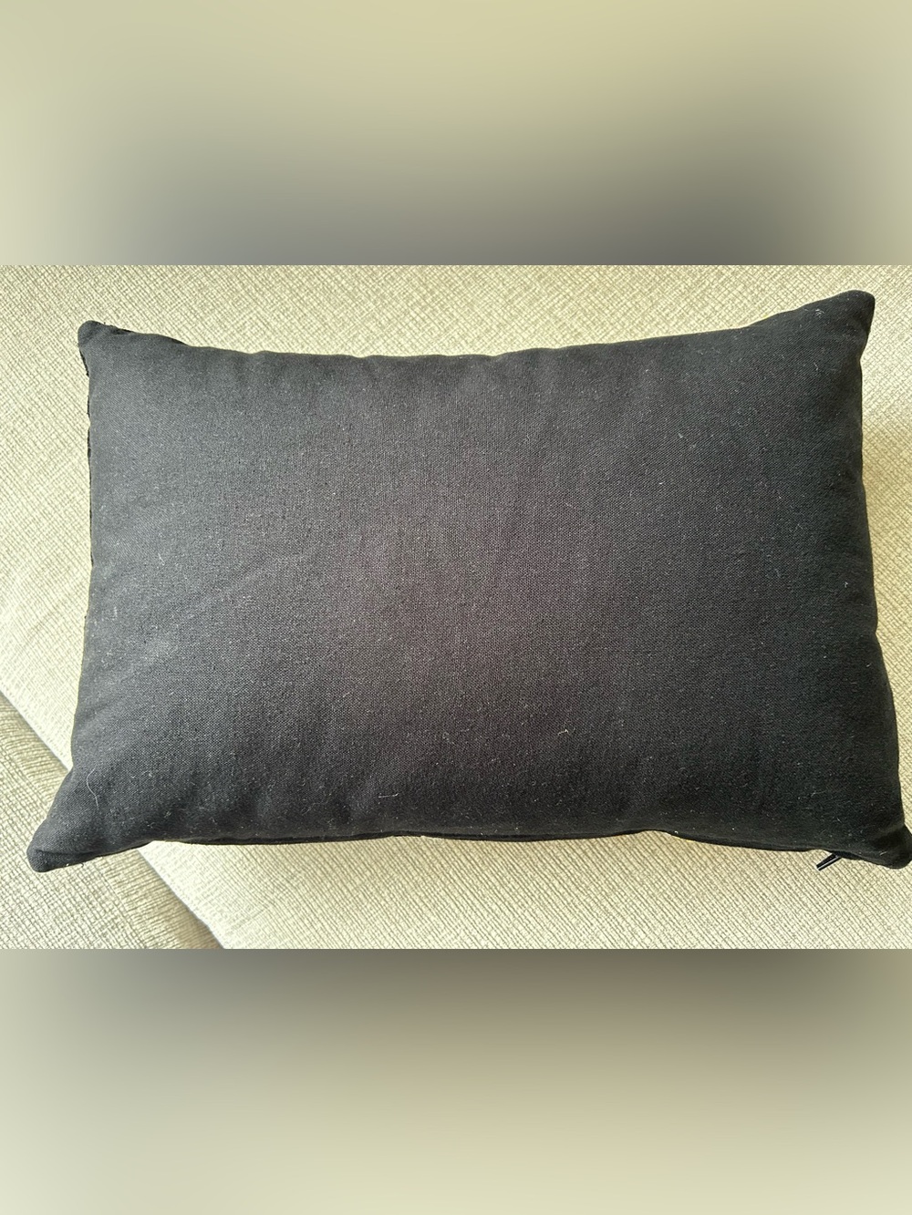 CB2 Colorful Geometric Decorative Pillow Cover 12x18 - Picture 2 of 3